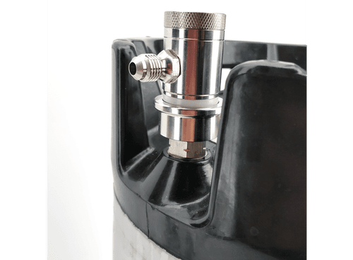 Ball lock for CO2, med gjenger